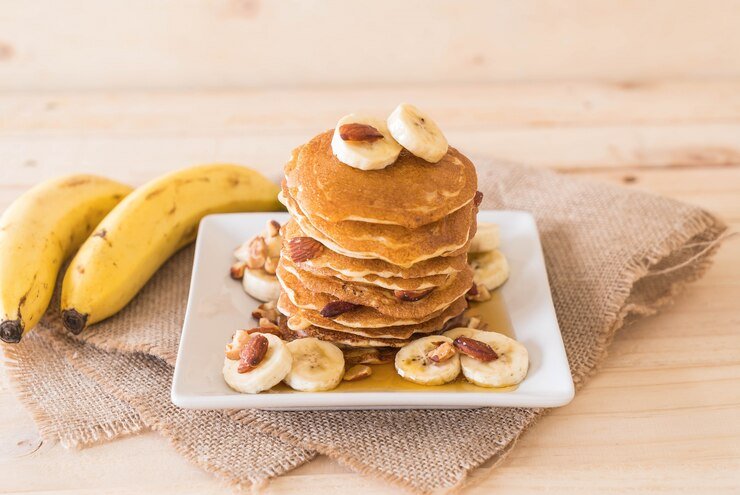 banana foster pancakes