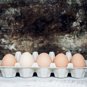 how much protein in 2 eggs