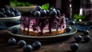 what blueberry cake is made of