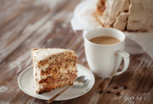 What makes coffee cake different from cake?