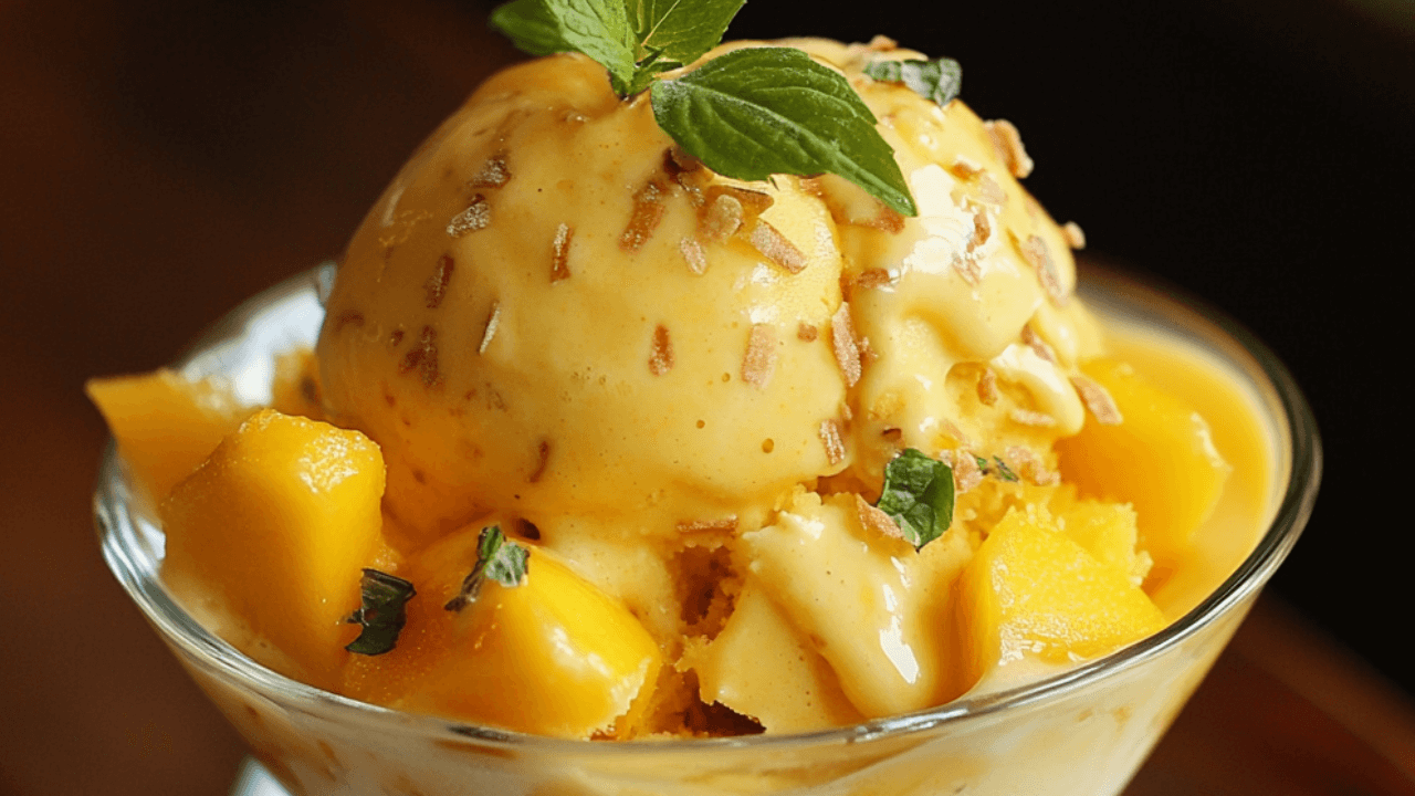 ice cream mango