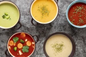 What are the 4 types of soup