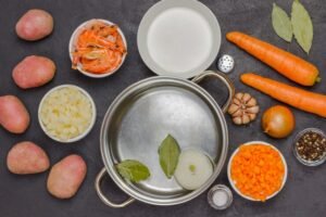 What are the 5 components of a casserole?